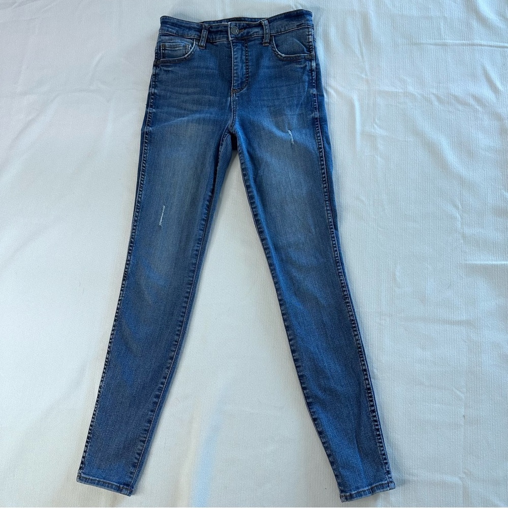 Kut from the Kloth MIA Fab Ab Toothpick Skinny High Rise Size 2 Stretch - Picture 1 of 11